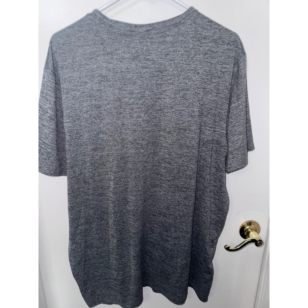 Champion C9 Duo Dry Mens XL Heather Grey Performance Short Sleeve T-Shirt - Picture 3 of 3
